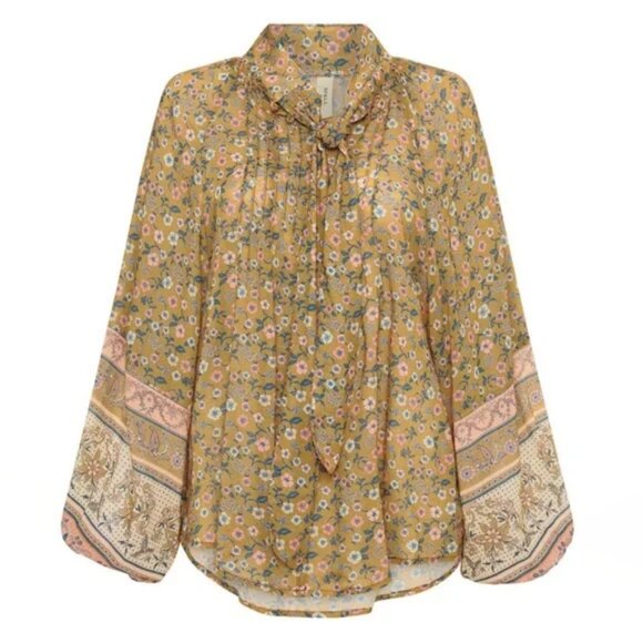 Spell Mossy Blouse in Evening - Size Small - Picture 2 of 16